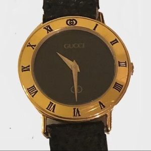 Genuine Vintage GUCCI Gold Plated Watch